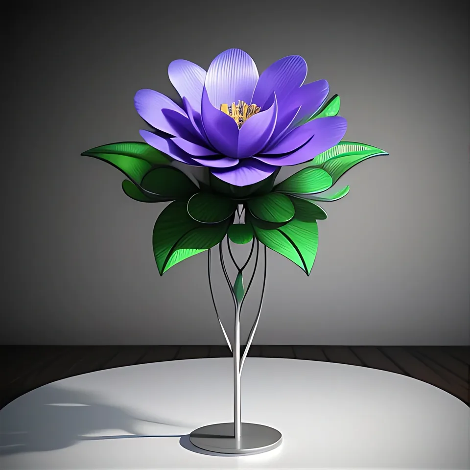 3D-style AI-generated image example