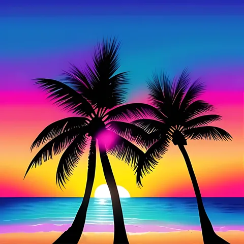 Retro vintage art example