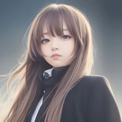 AI image generated from prompt: "a detailed anime portrait with realistic proportions, soft shading, natural expression, elegant finish" — Realistic Anime, ChilloutMix model